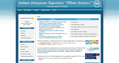 Desktop Screenshot of plinioseniore.it